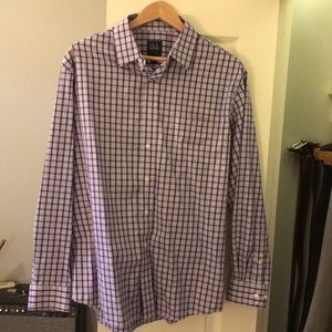 Large Jos A Bank Dress Shirt